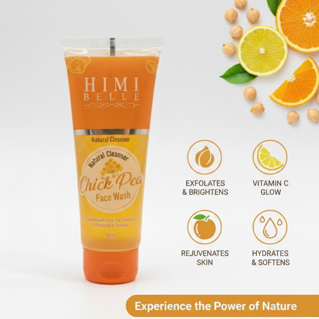 Chickpea Face Wash – Natural Cleanser