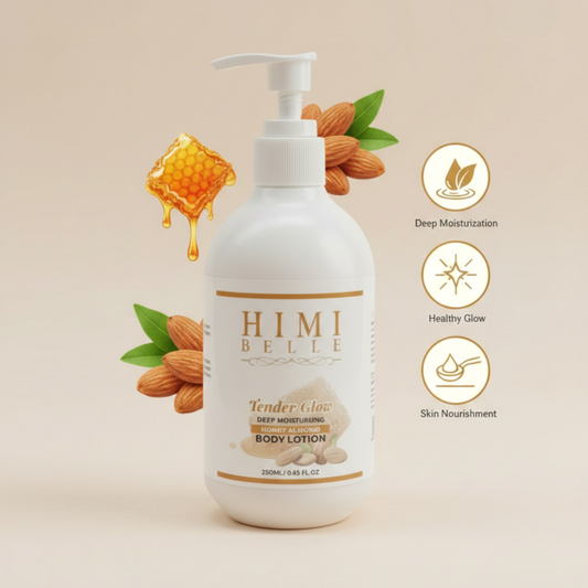 Tender Glow Body Lotion | Deep Moisturizing with Honey & Almond | 250ml