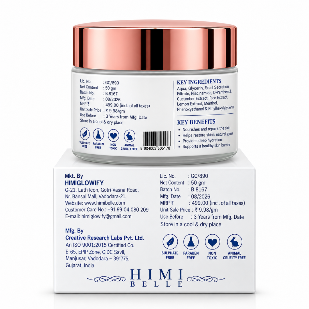 Cameline Snail Nourishing Cream – 50 g