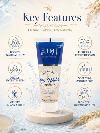 Himi Belle glass skin hydration routine product details Korean skincare benefits