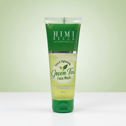 Himi Belle green tea purifying face wash for oily and acne prone skin