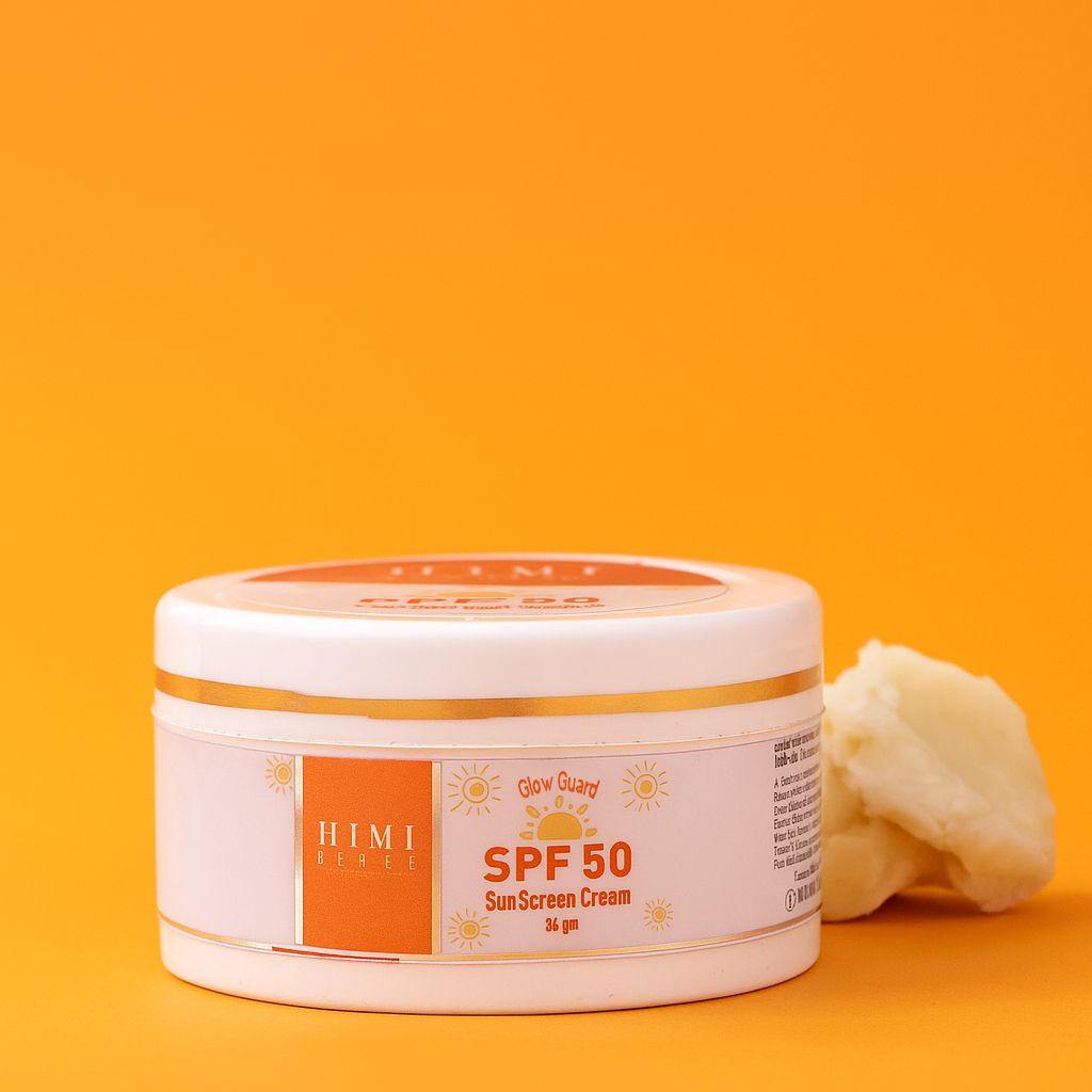 Himi Belle SPF 50 sunscreen cream for daily UV protection for men and women
