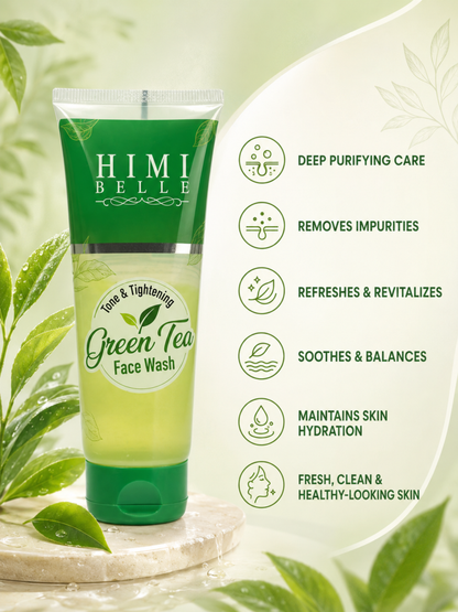 Himi Belle ultimate cleanse nourish duo combo box with face wash and cream
